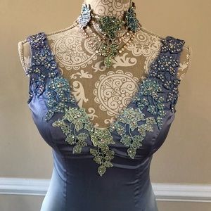 Smooth or standard ballroom gown